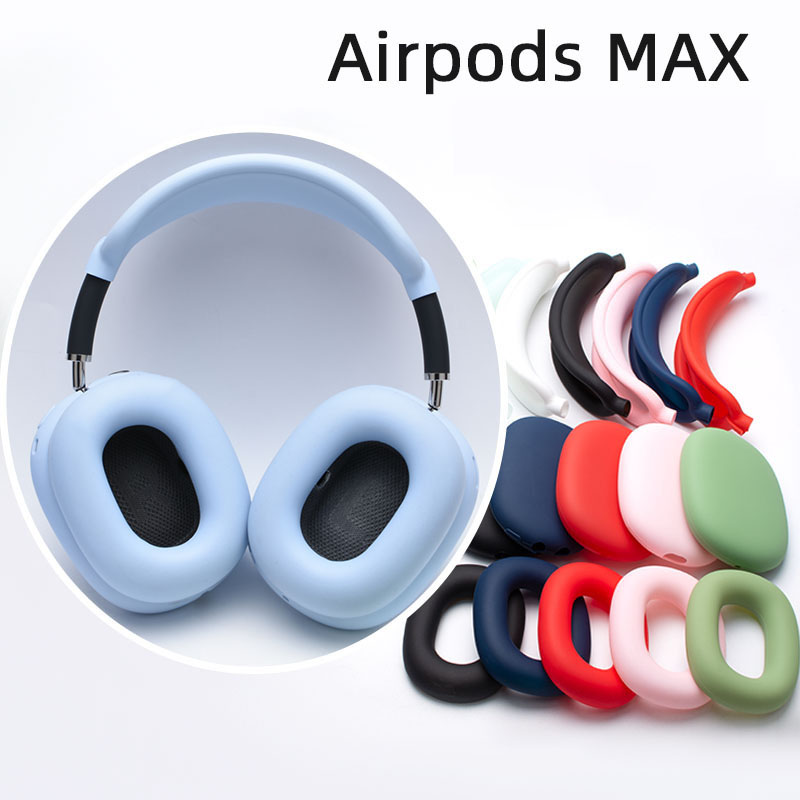 Apple Airpods Max headphone protective cover Apple head-mounted silicone anti-collision headphone case